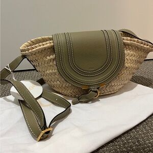 Chloe Marcie straw bag